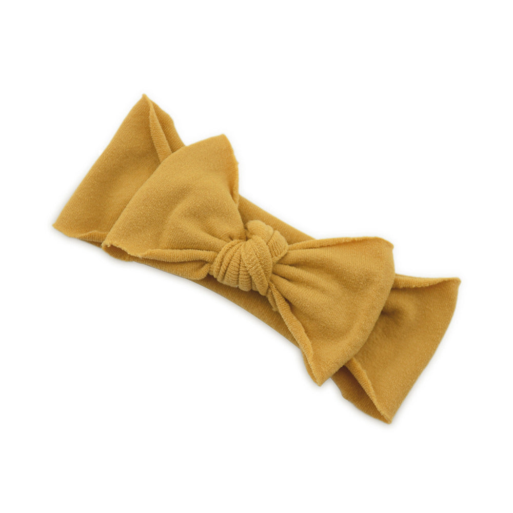 Baby Hair Accessories Solid Color Knotted Headband Baby Hair Accessories Solid Color Knotted Headband